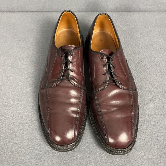 Allen Edmonds Shoes Mens 11.5 D Hillcrest Split Toe Dress Shoe US Brown main image 9